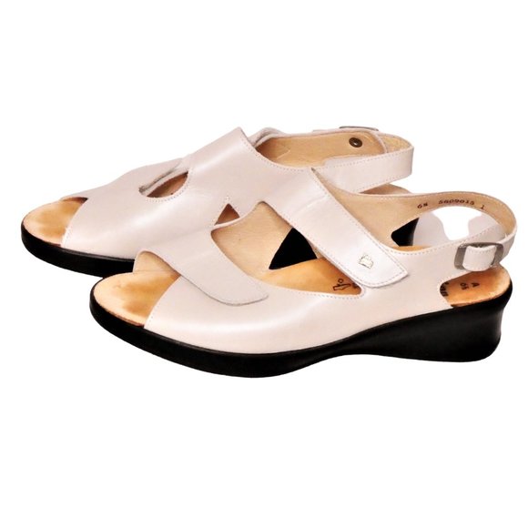 Finn Comfort Jersey Style Leather Sandals Size 6.5 - Picture 1 of 10